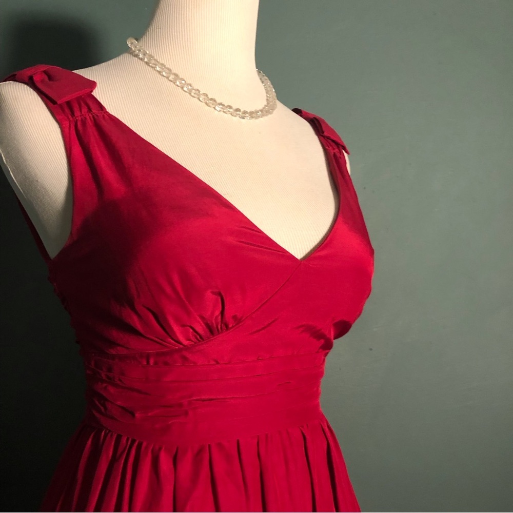 Hitherto Silk 1950s style cocktail dress from Anthropology